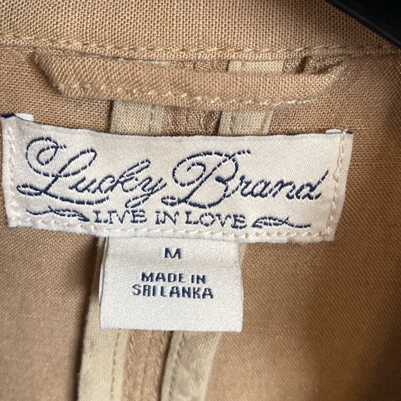 Lucky Brand Wildwood Linen Zip Jacket - Picture 10 of 12